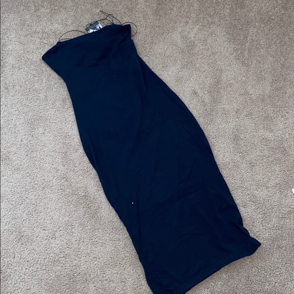 T by Alexander Wang Bodycon Tank Dress - Navy